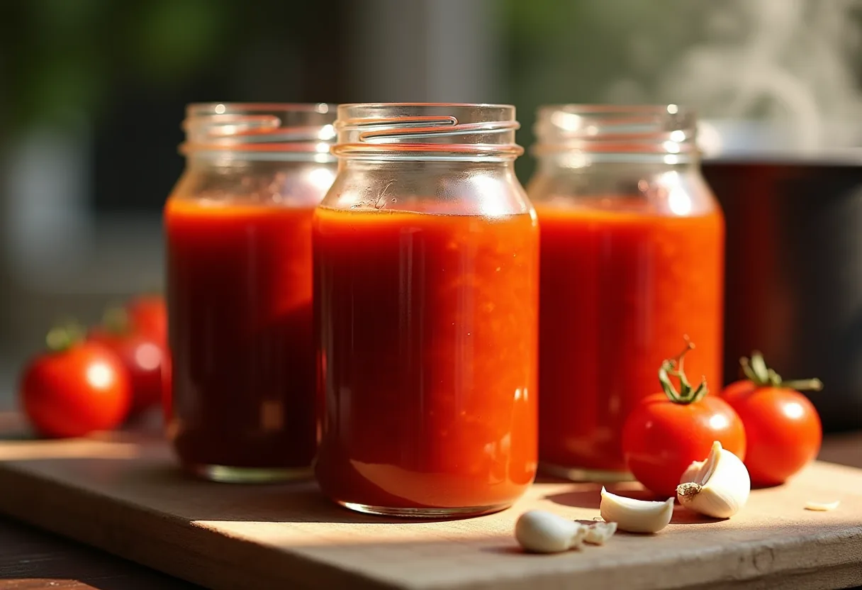 Házi ketchup készítése friss paradicsomból lépésről lépésre