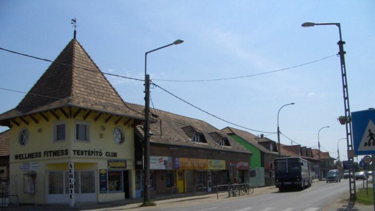 gyál városközpontja